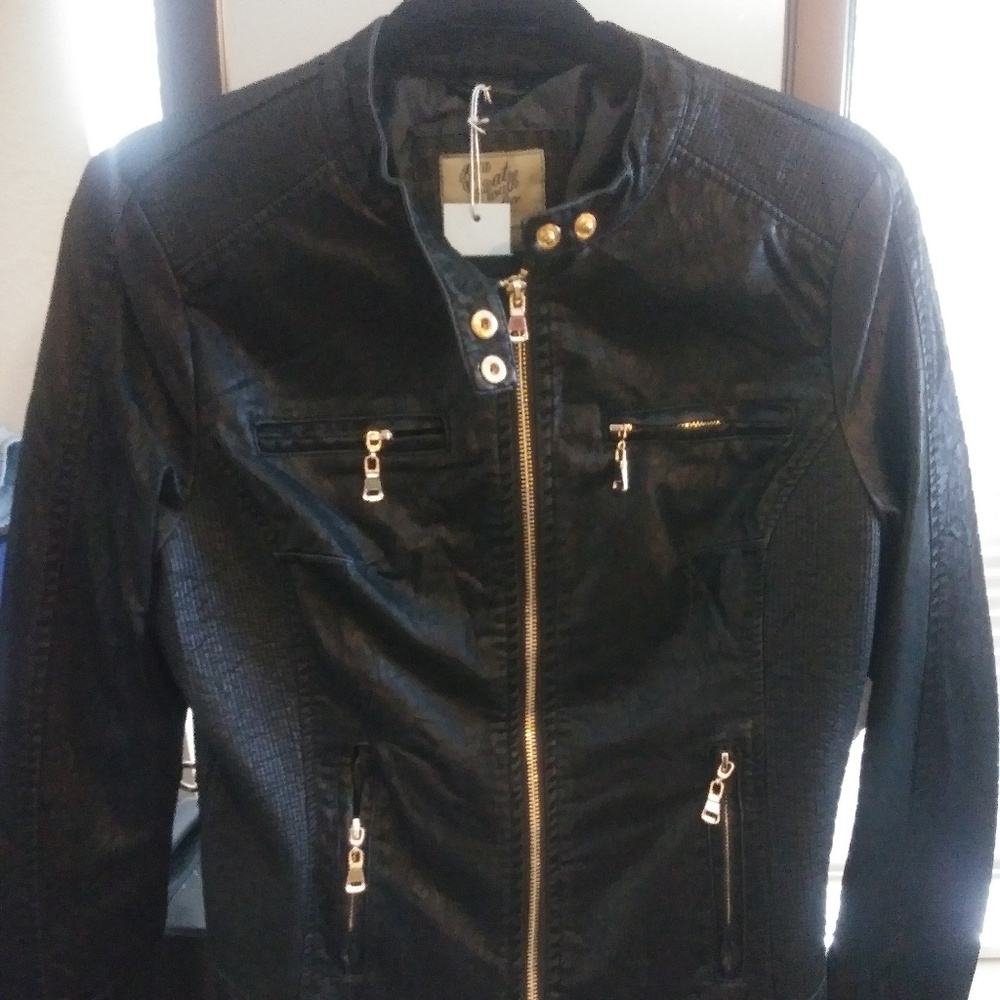 Catwalk Studio Vegan Suede Moto Jacket